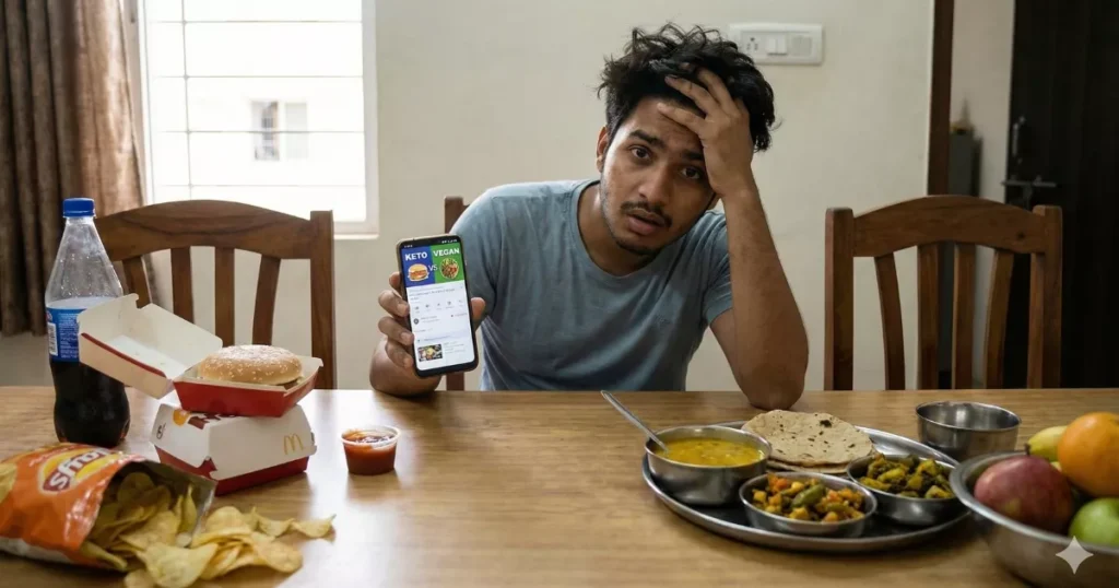 Beginner confused about diet plans while starting fitness journey