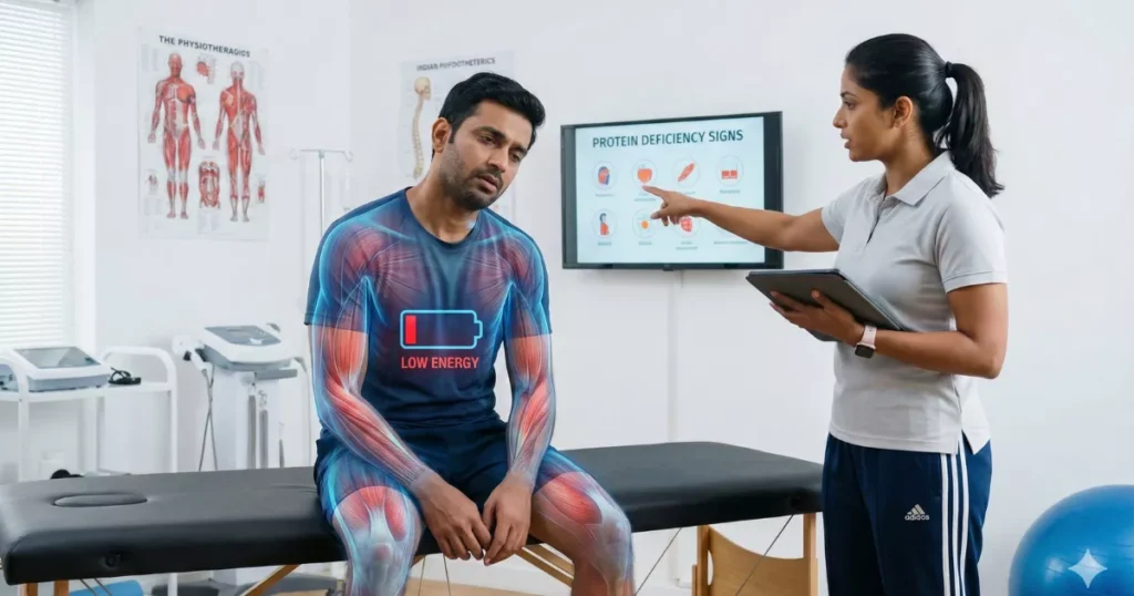 Protein deficiency signs explained by a fitness trainer