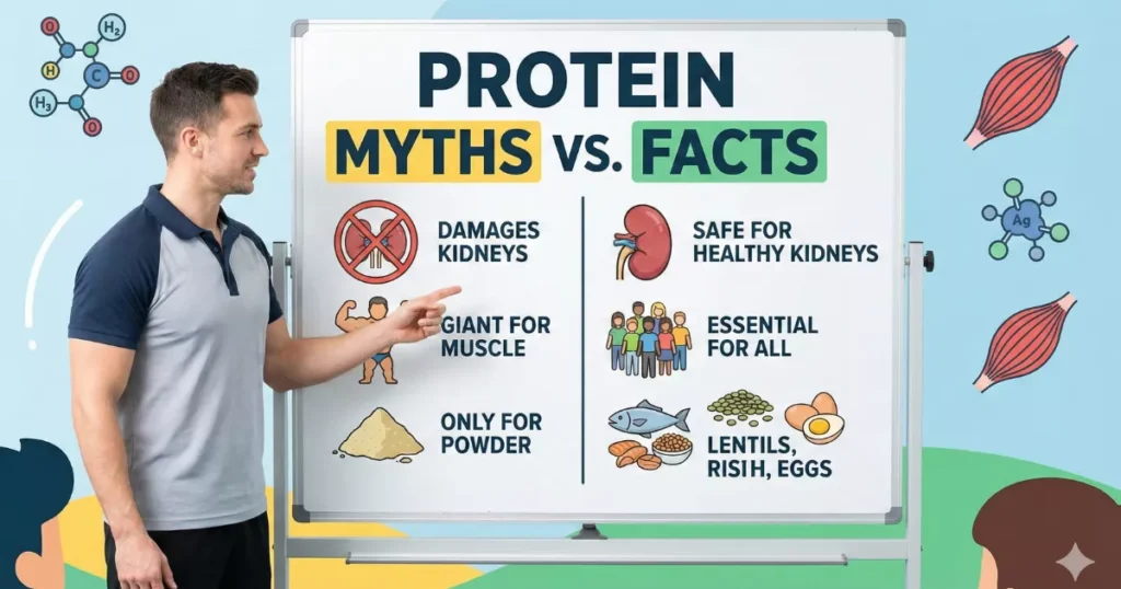 Protein myths and facts explained by a certified personal trainer