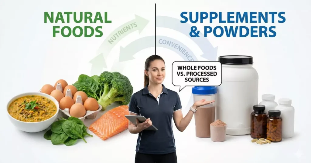 upplements vs natural food comparison for beginners