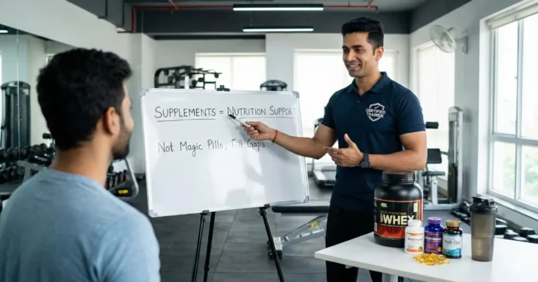 What are supplements explained by a personal trainer