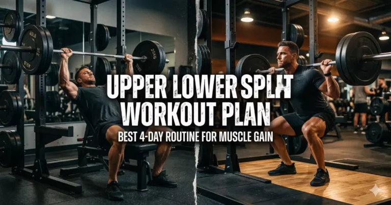 Upper Lower Split Workout Plan